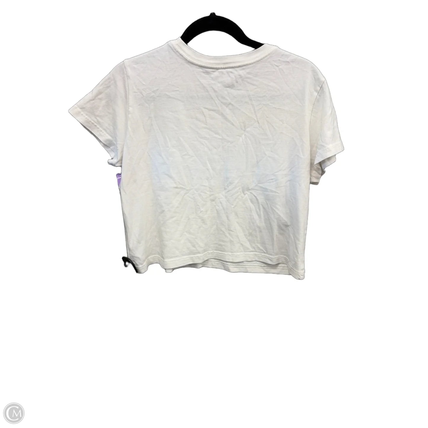 Top Short Sleeve Basic By Urban Daizy In White, Size: L