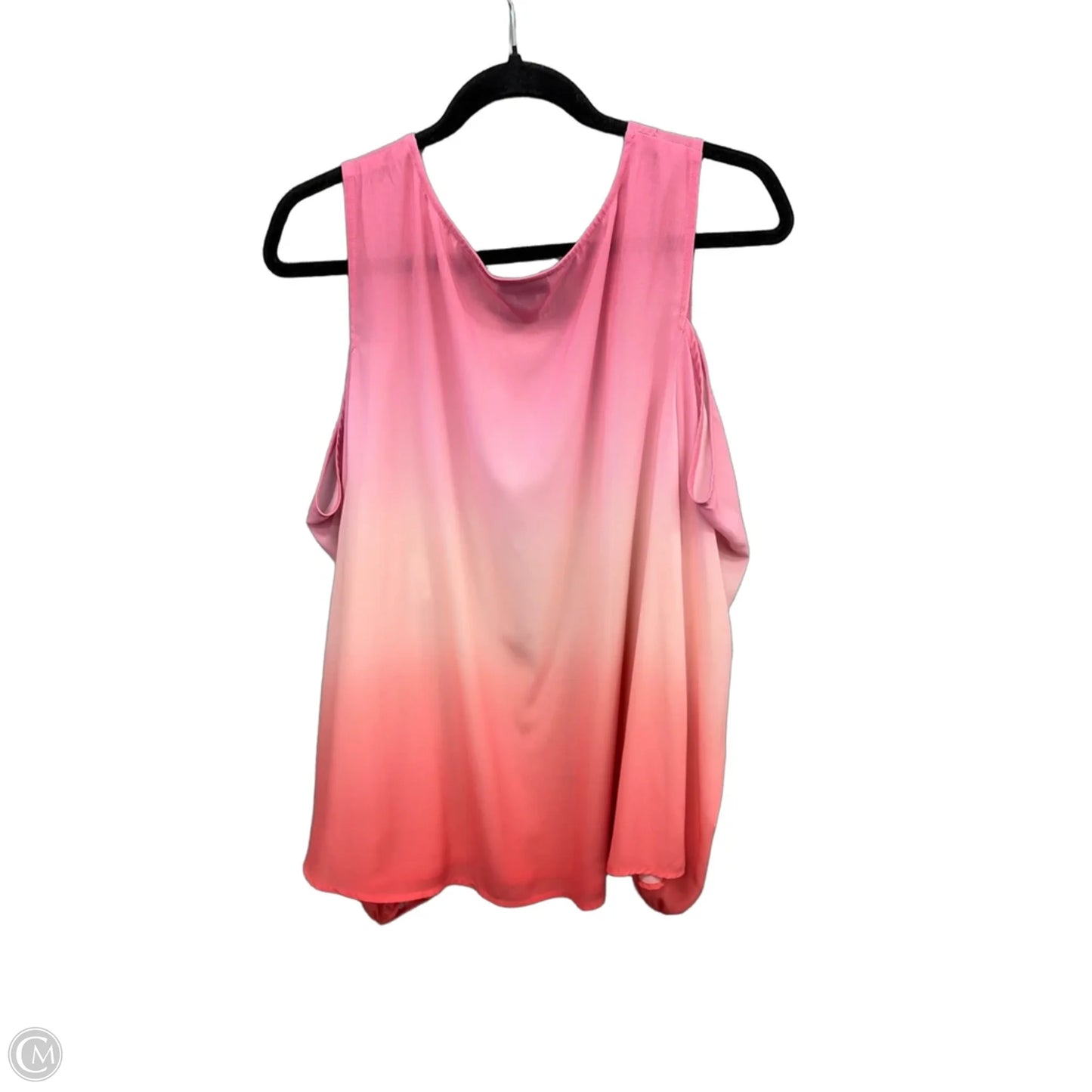 Blouse Long Sleeve By Ana In Pink, Size: 1x