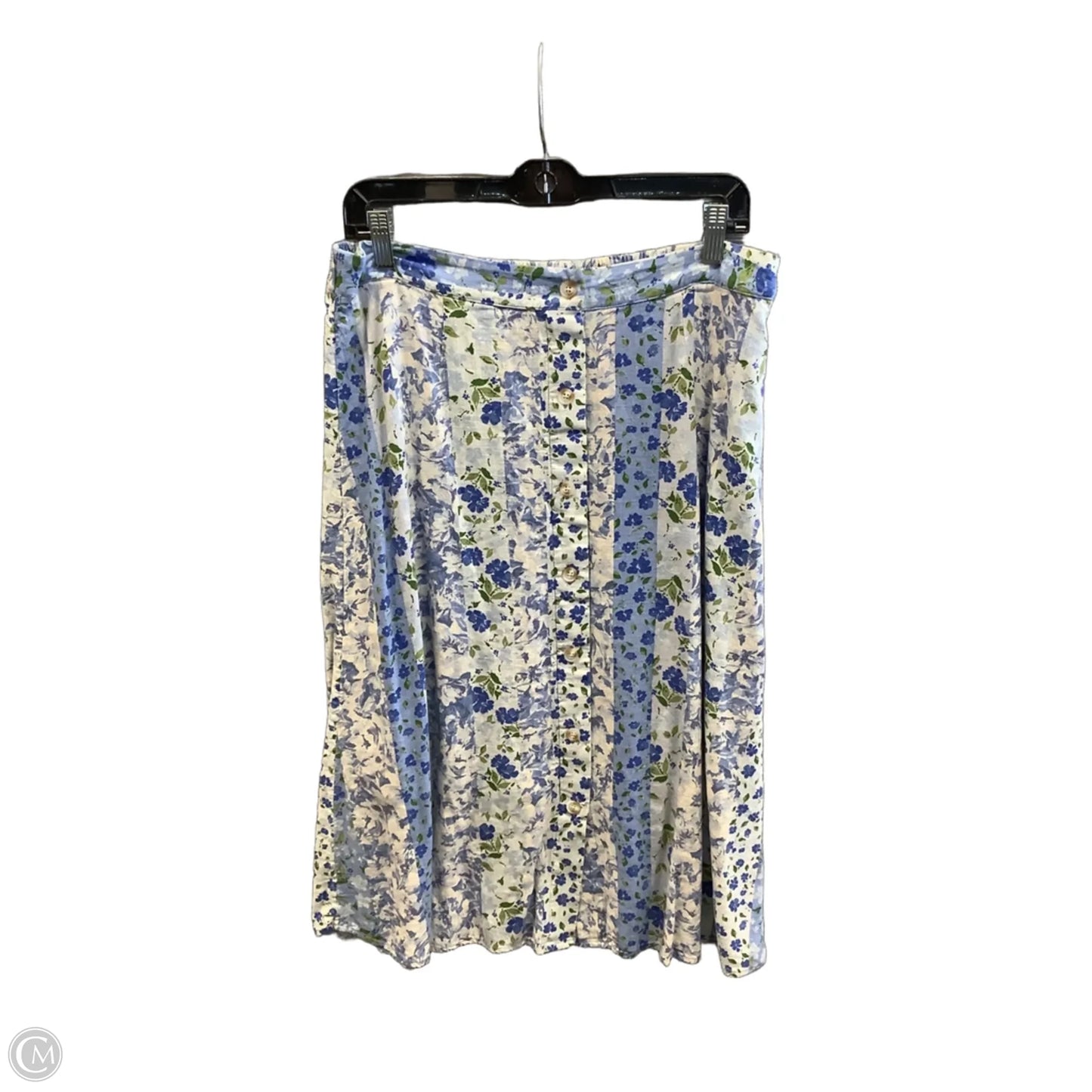 Skirt Maxi By Lc Lauren Conrad In Blue, Size: 12
