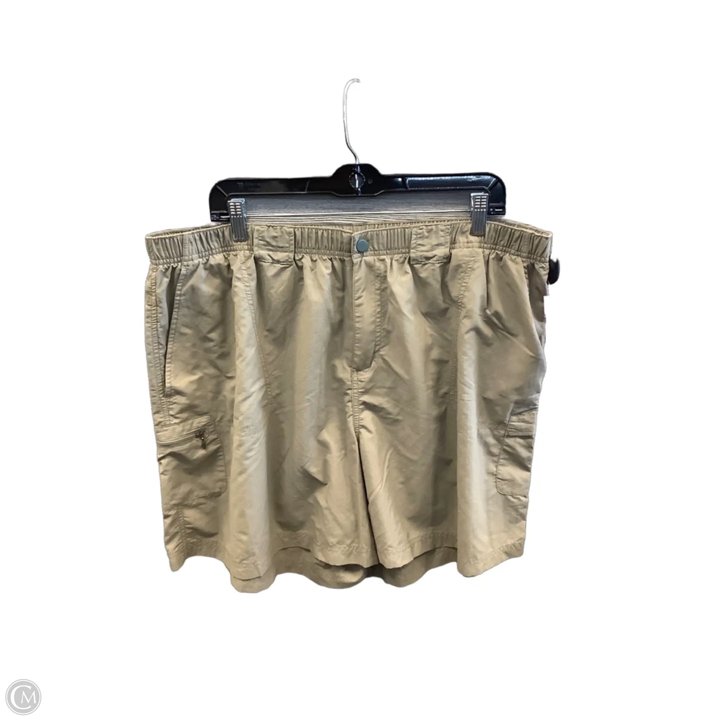 Athletic Shorts By Columbia In Tan, Size: 2x