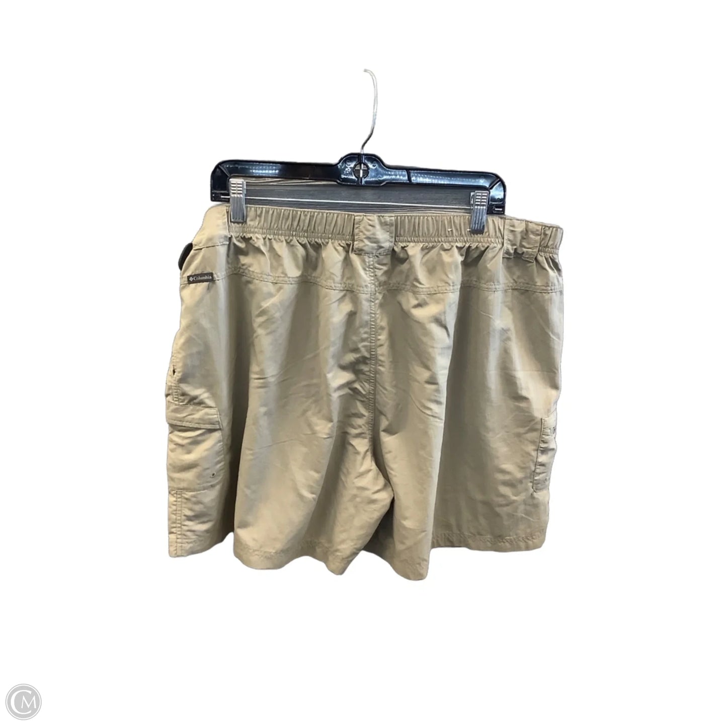 Athletic Shorts By Columbia In Tan, Size: 2x