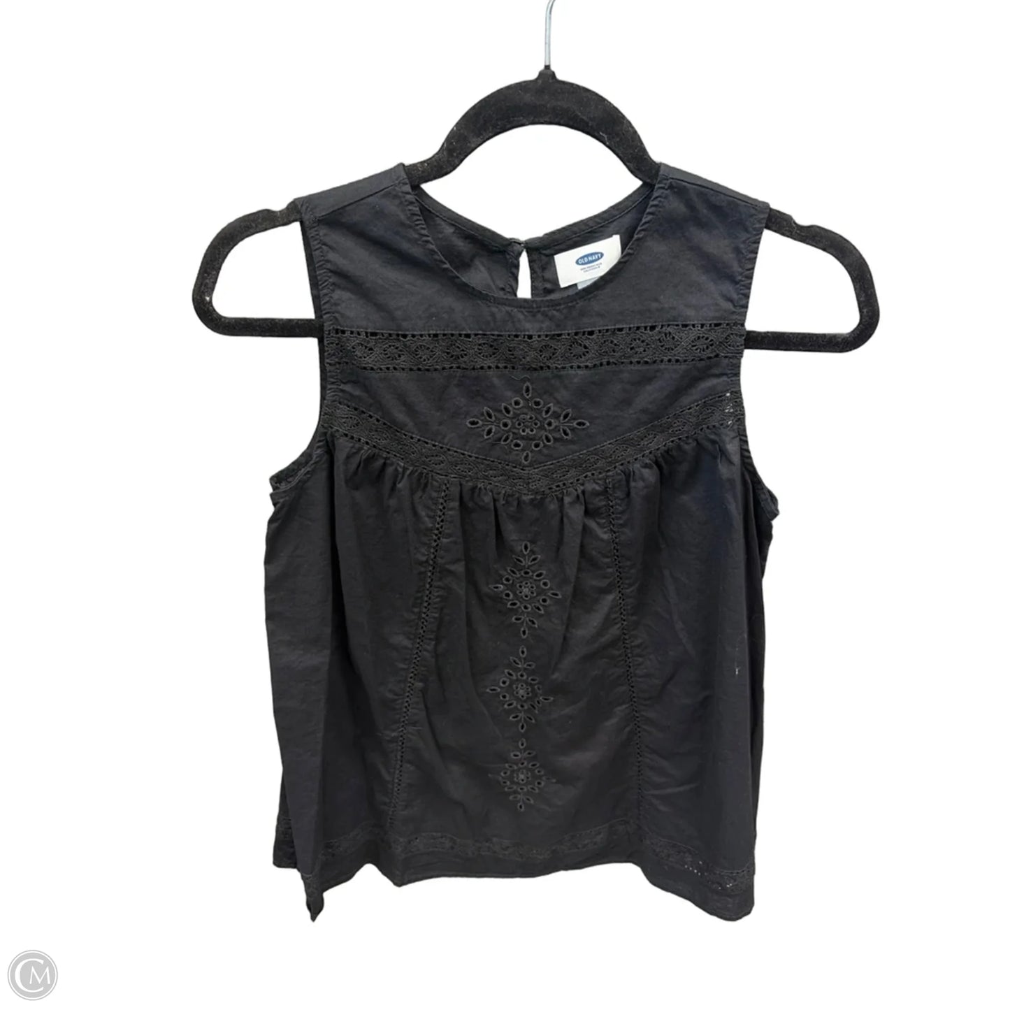 Top Sleeveless By Old Navy In Black, Size: Sp