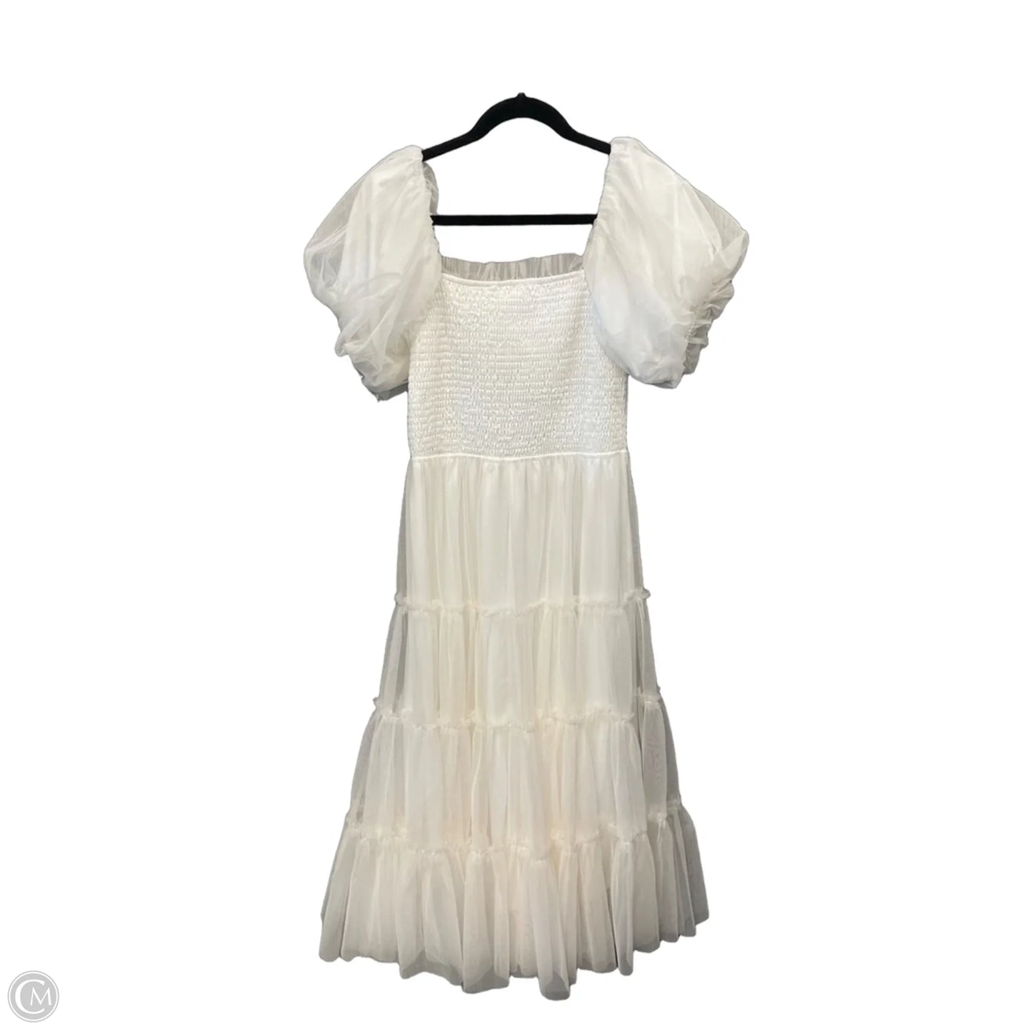 Dress Party Long By Listicle In White, Size: M
