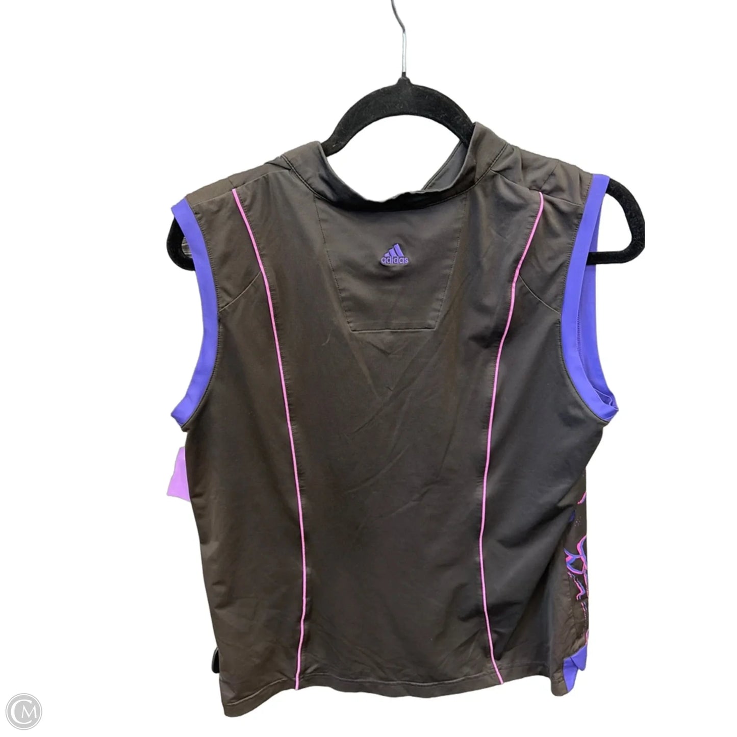 Athletic Tank Top By Adidas In Black, Size: Xl