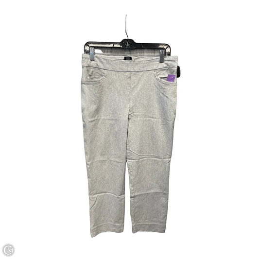 Pants Cropped By Hilary Radley In Grey, Size: 12