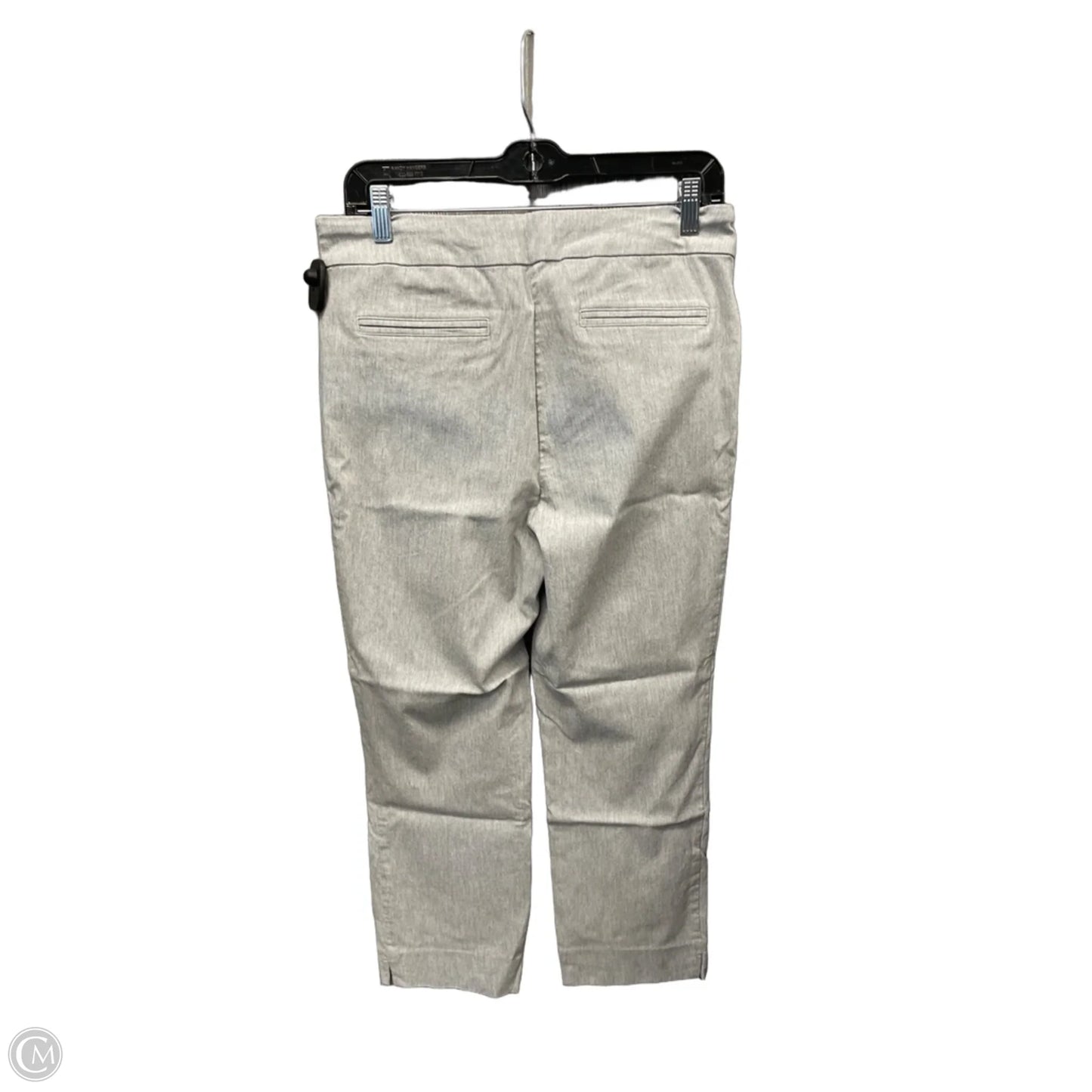 Pants Cropped By Hilary Radley In Grey, Size: 12