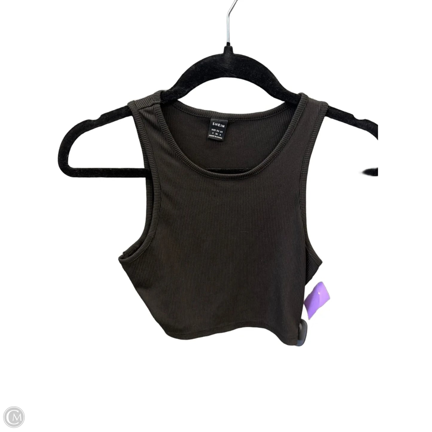 Top Sleeveless Basic By Shein In Black, Size: S