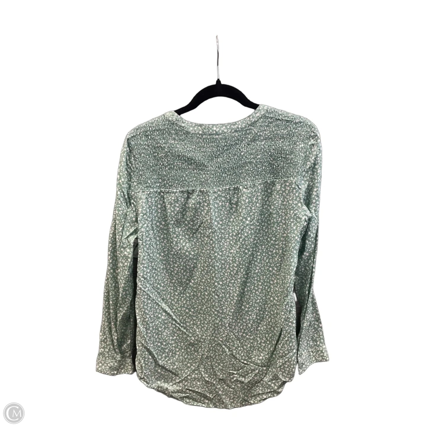 Tunic Long Sleeve By Beachlunchlounge In Green, Size: Xsp