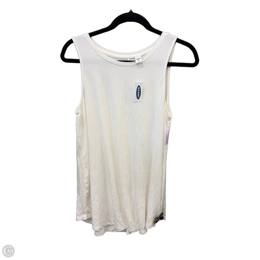 Top Sleeveless Basic By Old Navy In White, Size: S