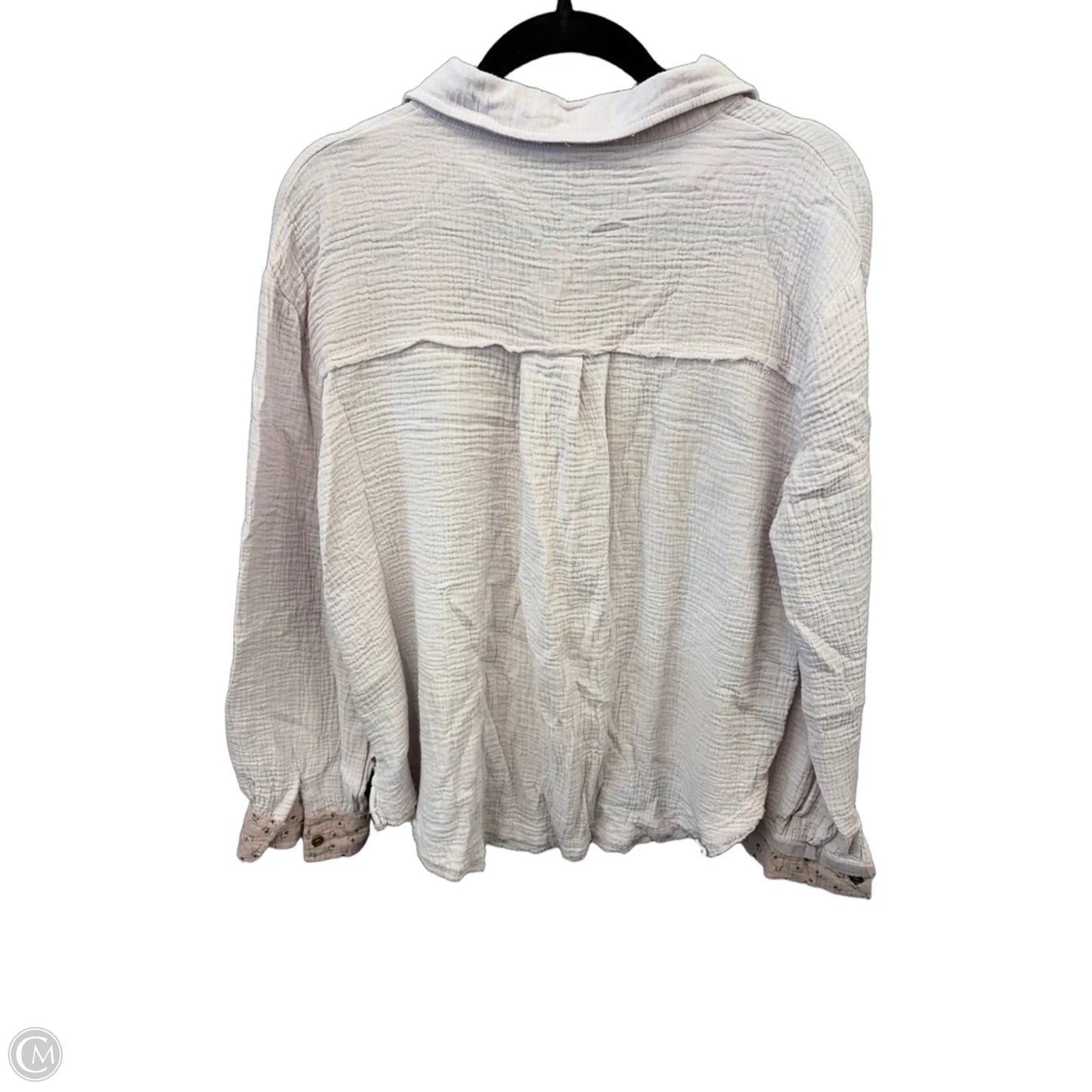 Top Long Sleeve By Pol In Pink, Size: S