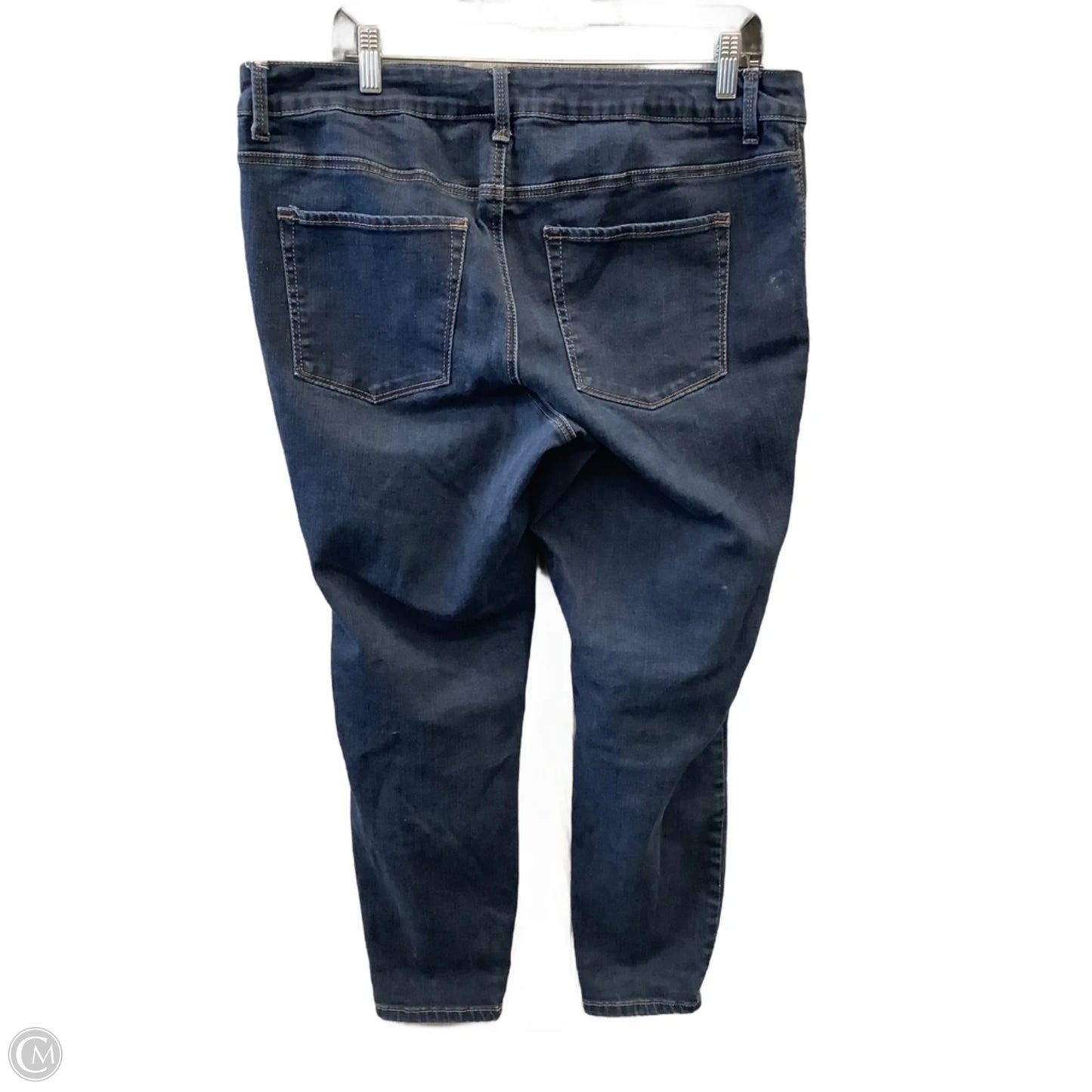 Jeans Skinny By Maurices In Blue Denim, Size: 18