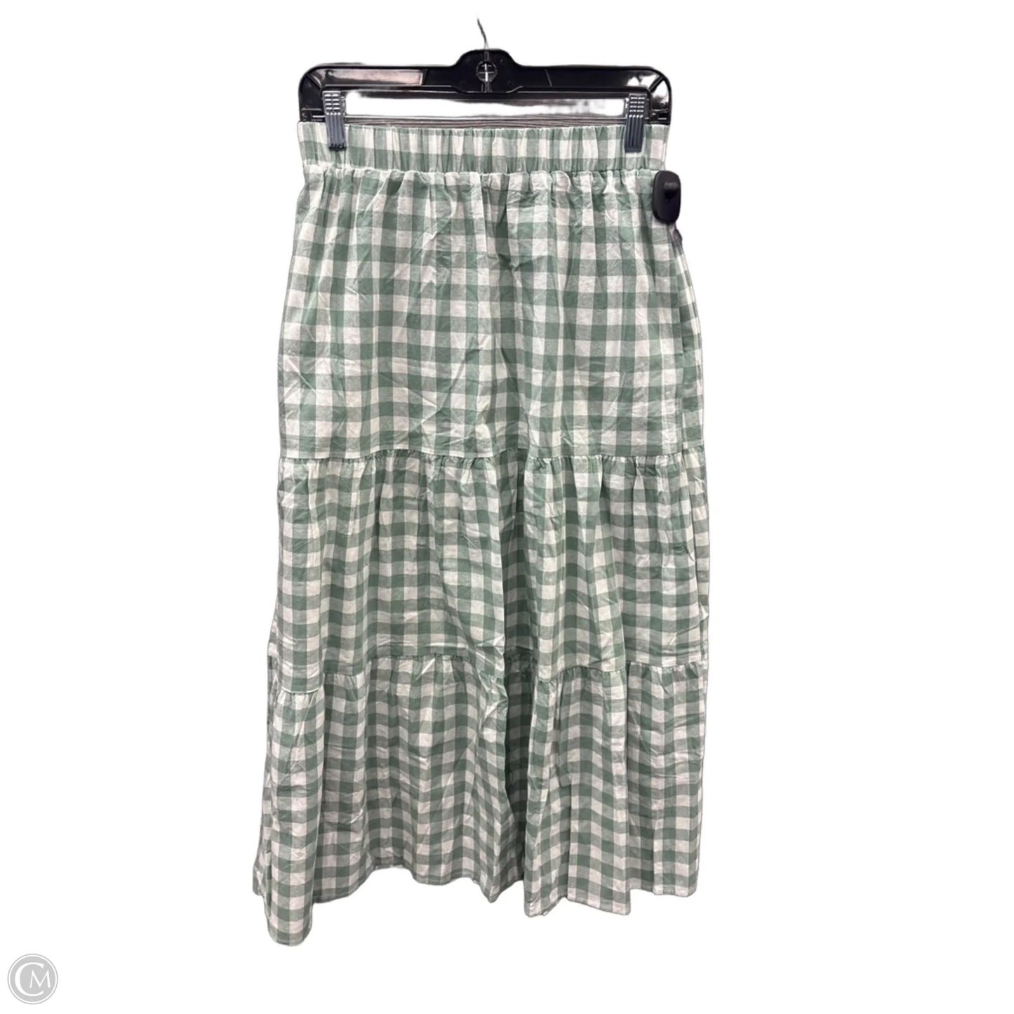 Skirt Maxi By Zesica In Plaid Pattern, Size: 4