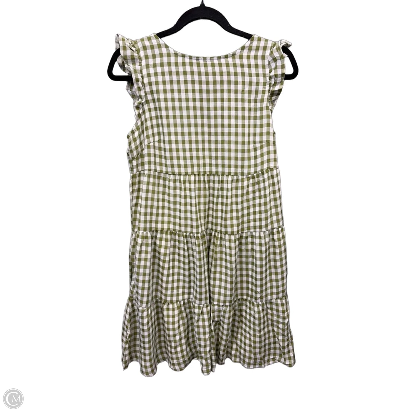 Dress Casual Short By Kirundo In Green, Size: S