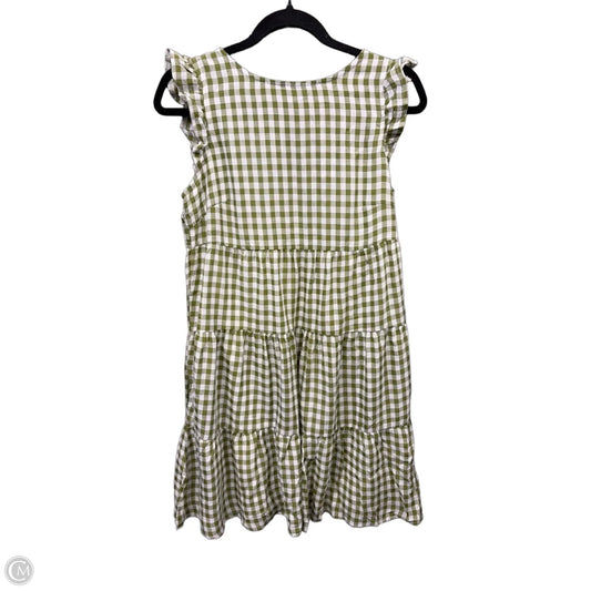 Dress Casual Short By Kirundo In Green, Size: S