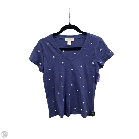 Top Short Sleeve By Cynthia Rowley In Blue, Size: S