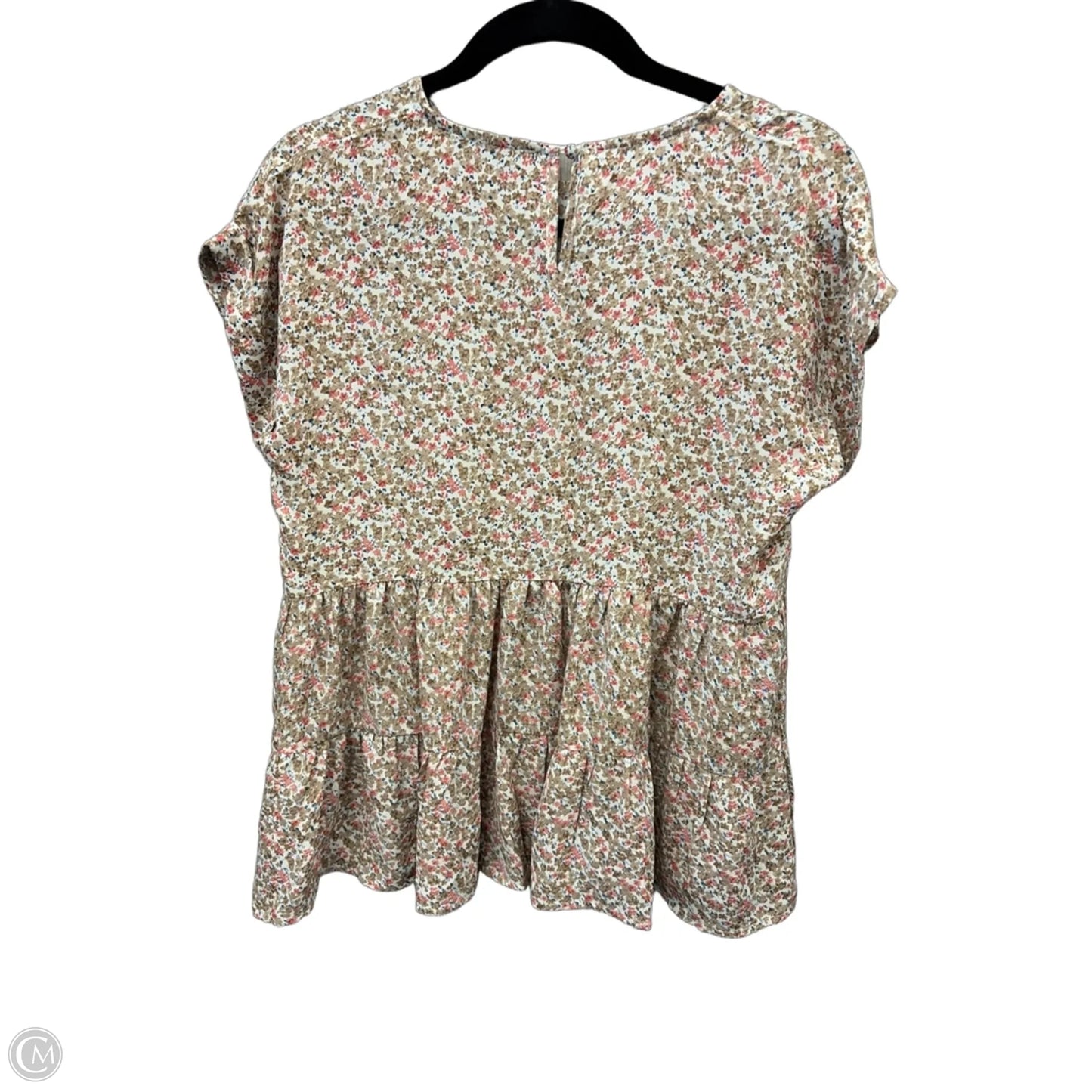 Top Short Sleeve By Hayden La In Floral Print, Size: S