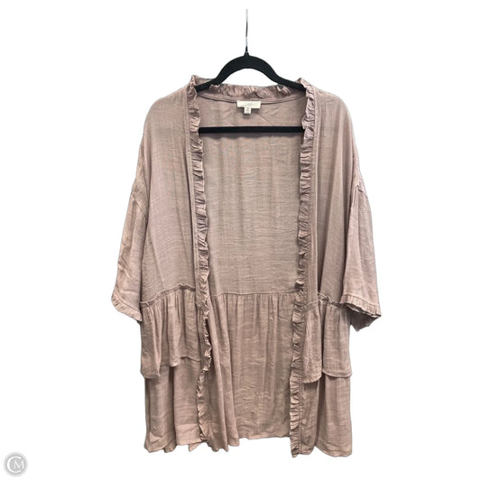 Kimono By Easel In Brown, Size: S
