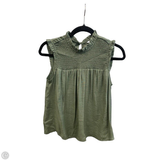 Top Sleeveless By Nanette By Nanette Lepore In Green, Size: S