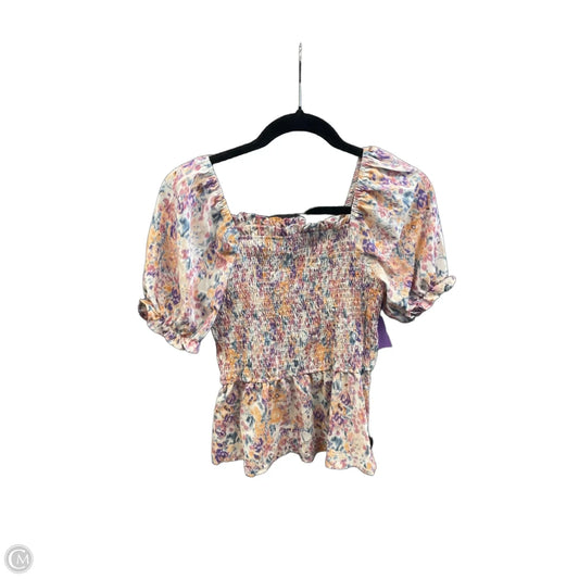 Top Short Sleeve By Hayden La In Multi-colored, Size: S