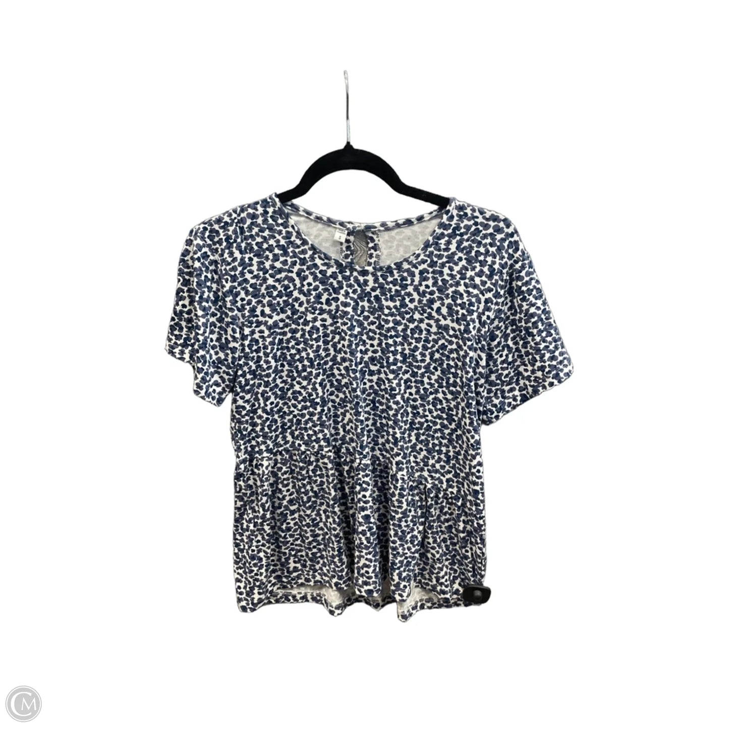Top Short Sleeve By Clothes Mentor In Blue, Size: S
