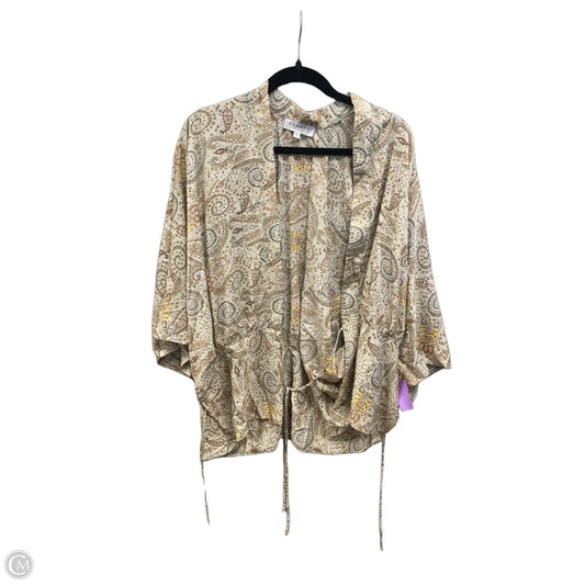 Blouse Long Sleeve By Hayley Michaels In Multi-colored, Size: S