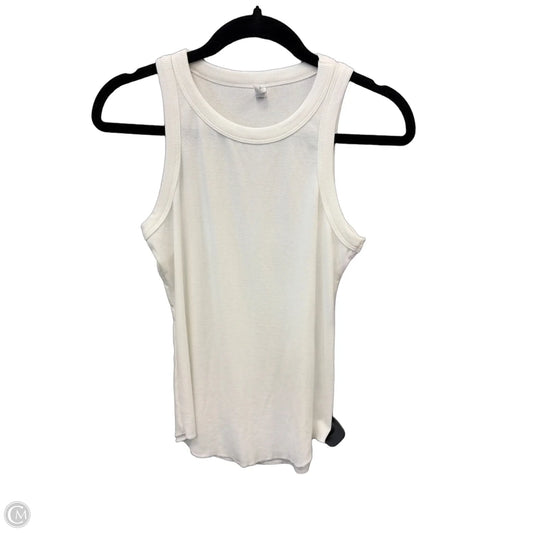 Top Sleeveless Basic By Wishlist In White, Size: L
