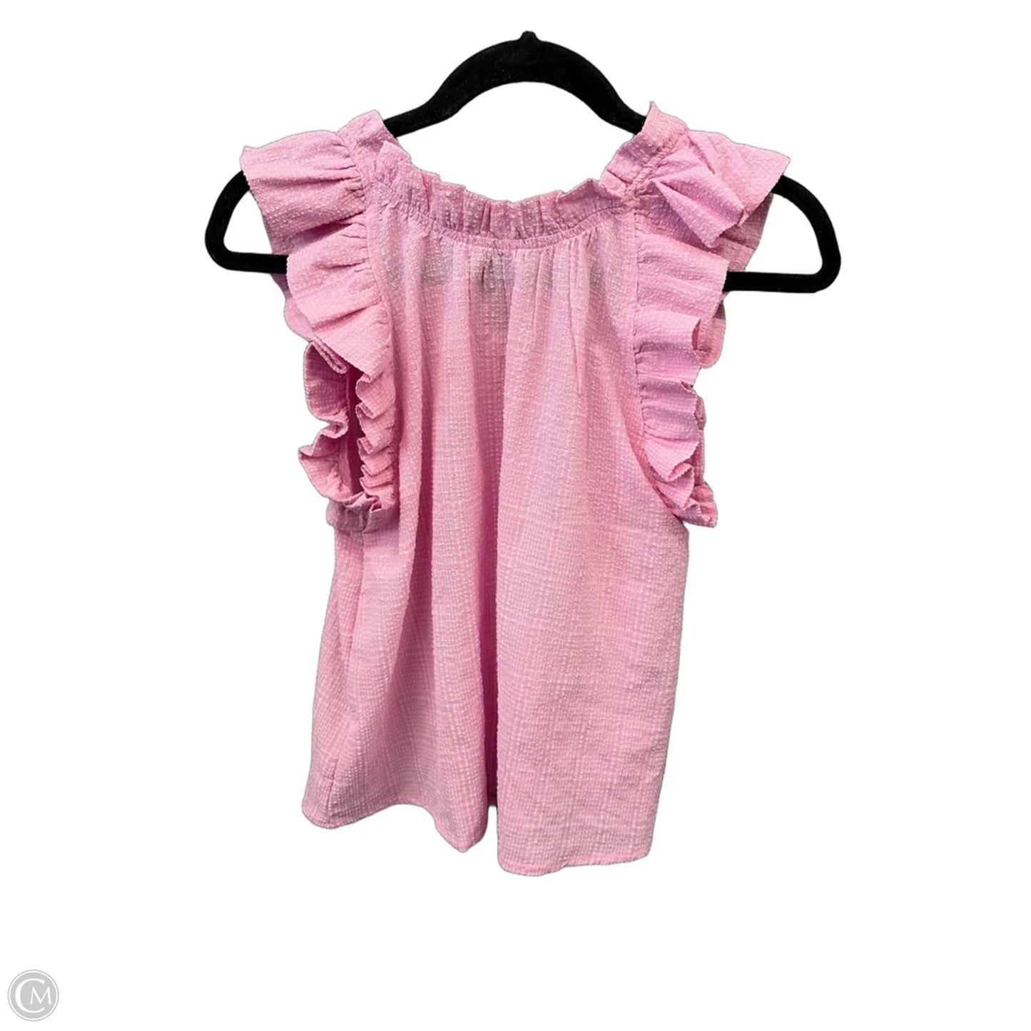 Top Sleeveless By By The River In Pink, Size: M