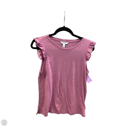 Top Sleeveless By Nine West In Purple, Size: S
