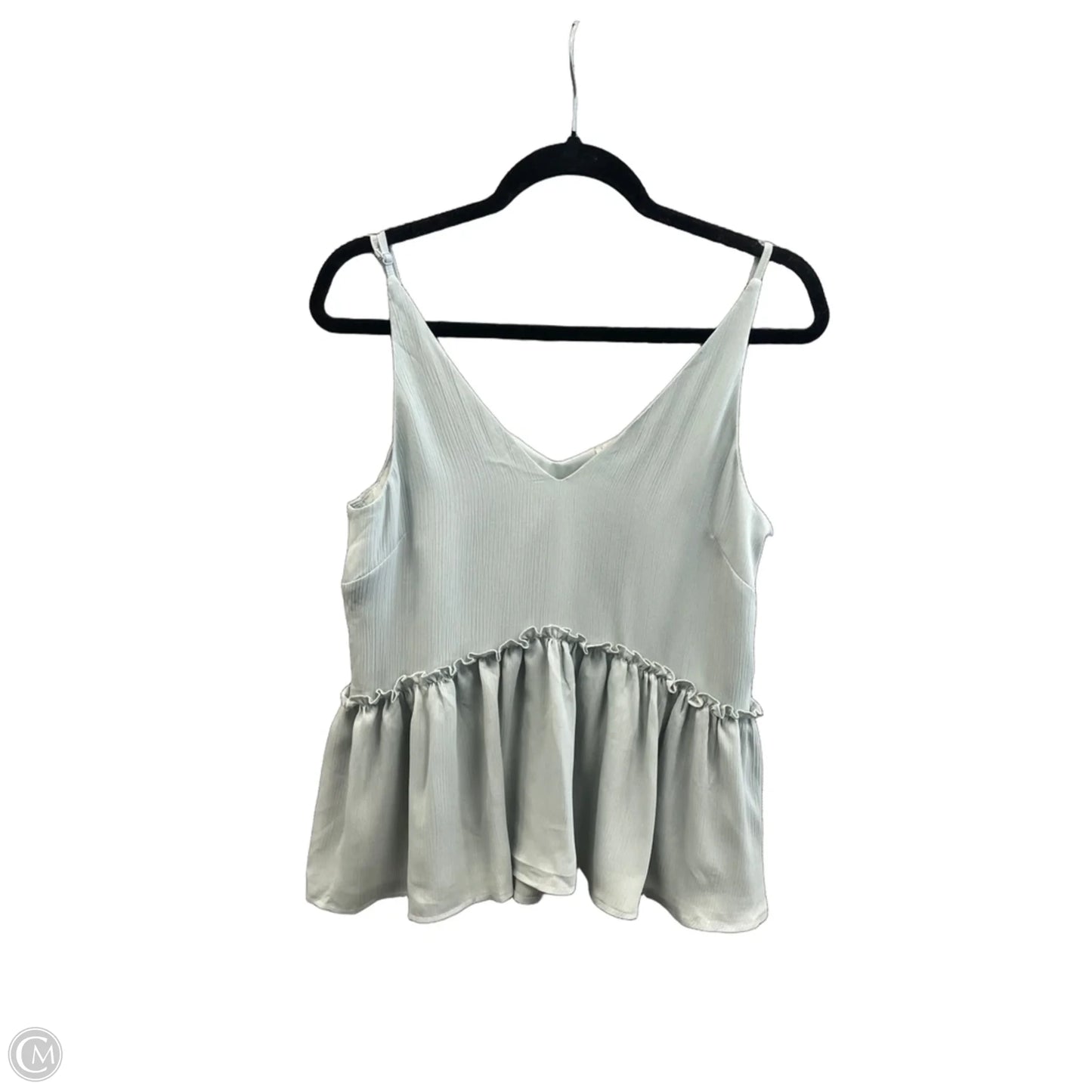 Top Sleeveless By Wishlist In Green, Size: S