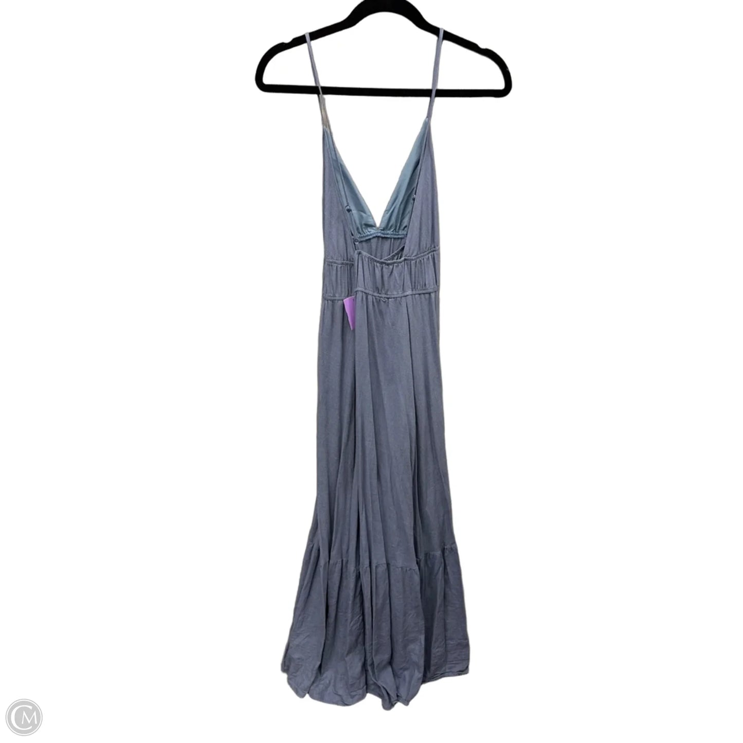 Dress Casual Maxi By Shein In Blue Denim, Size: Xl