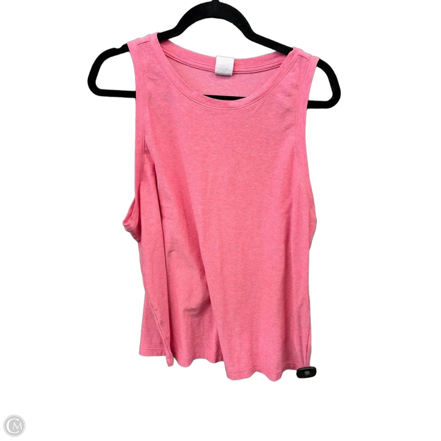 Athletic Tank Top By Athletic Works In Pink, Size: Xl
