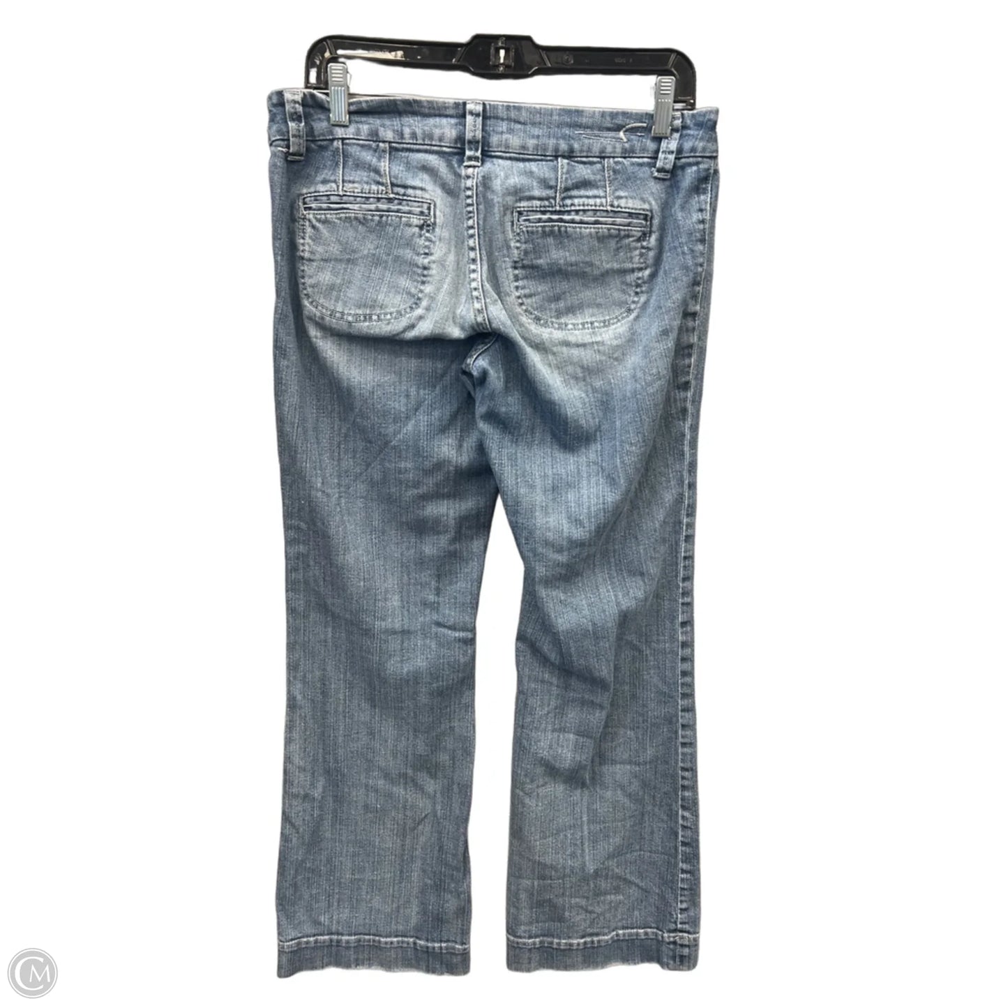 Jeans Flared By American Eagle In Blue Denim, Size: 6