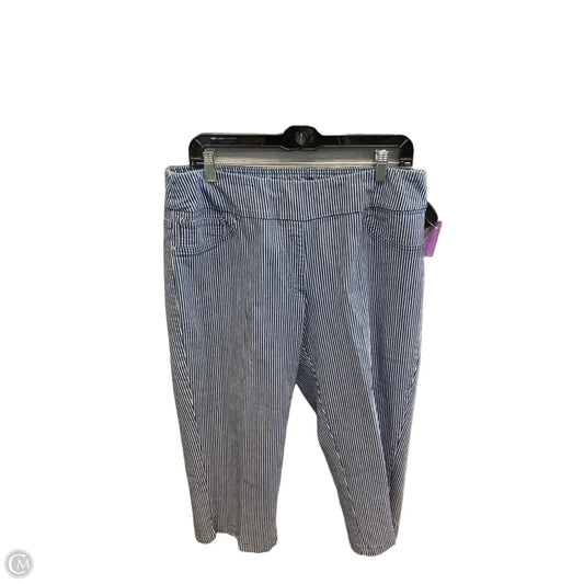 Capris By Ruby Rd In Striped Pattern, Size: 14