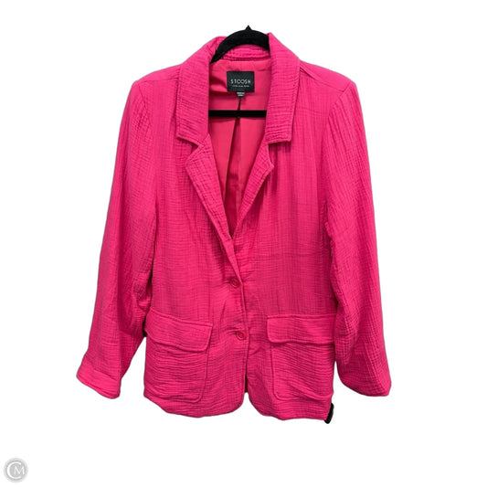 Blazer By Stoosh In Pink, Size: Xl