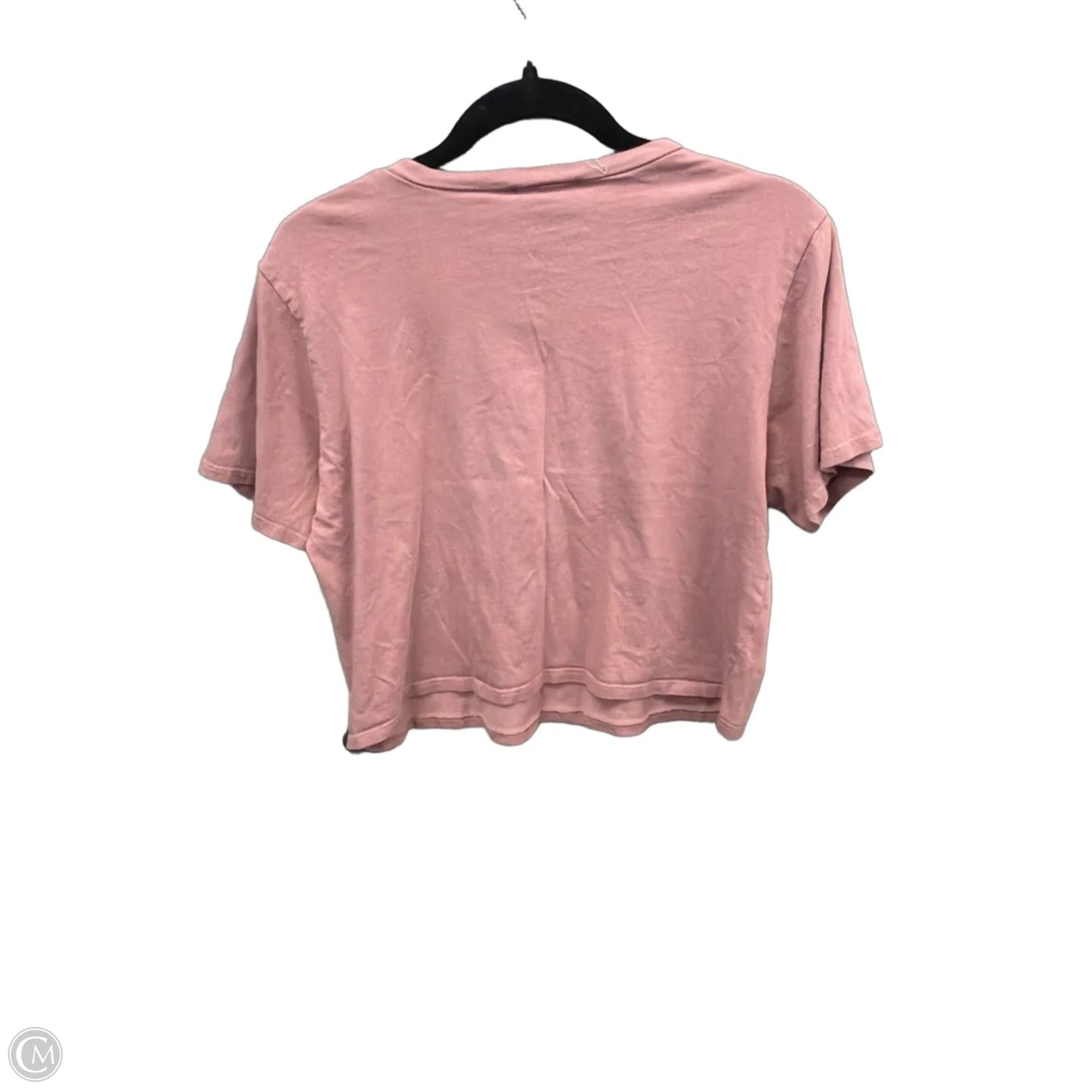 Top Short Sleeve By Clothes Mentor In Pink, Size: L