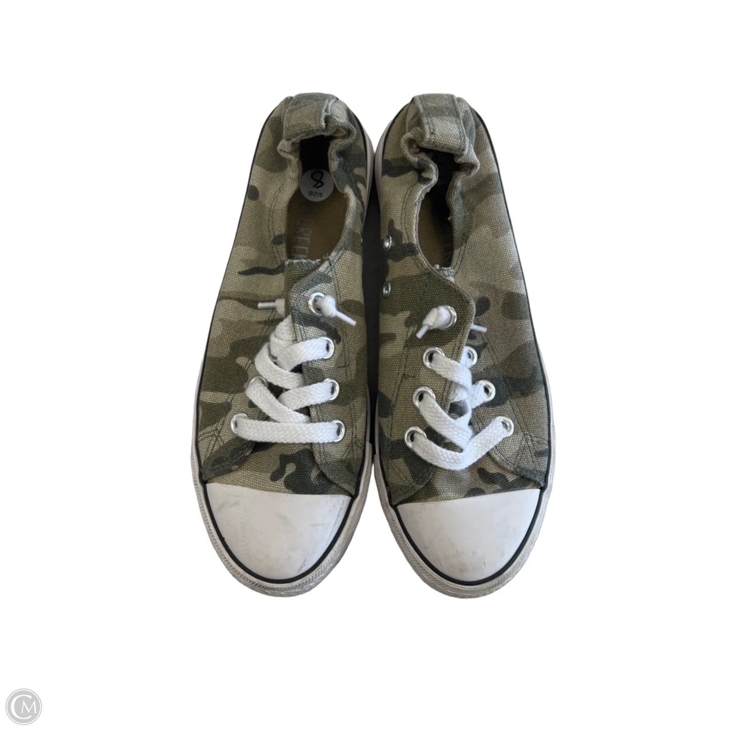Shoes Sneakers By Falls Creek In Camouflage Print, Size: 8