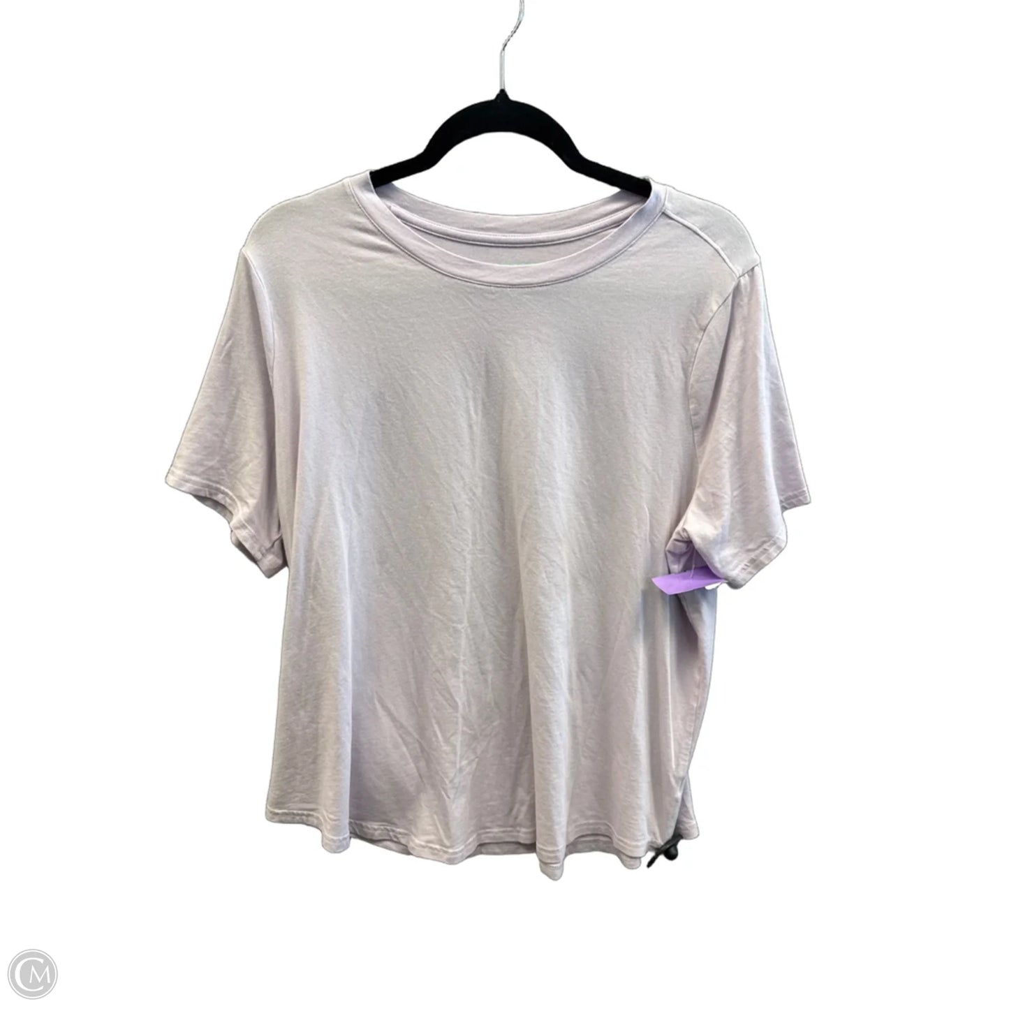 Top Short Sleeve Basic By Terra & Sky In Pink, Size: Xl