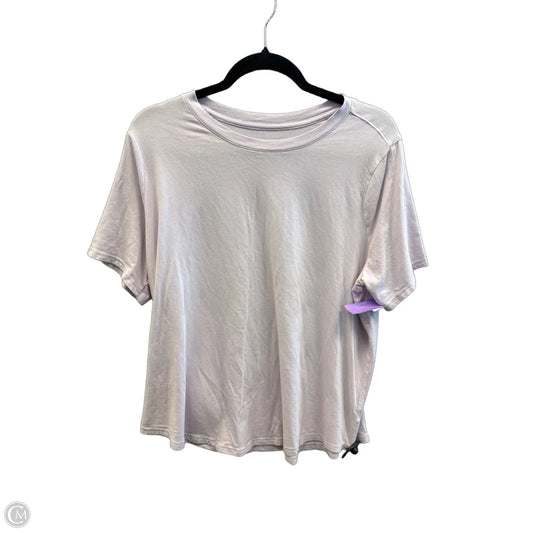 Top Short Sleeve Basic By Terra & Sky In Pink, Size: Xl