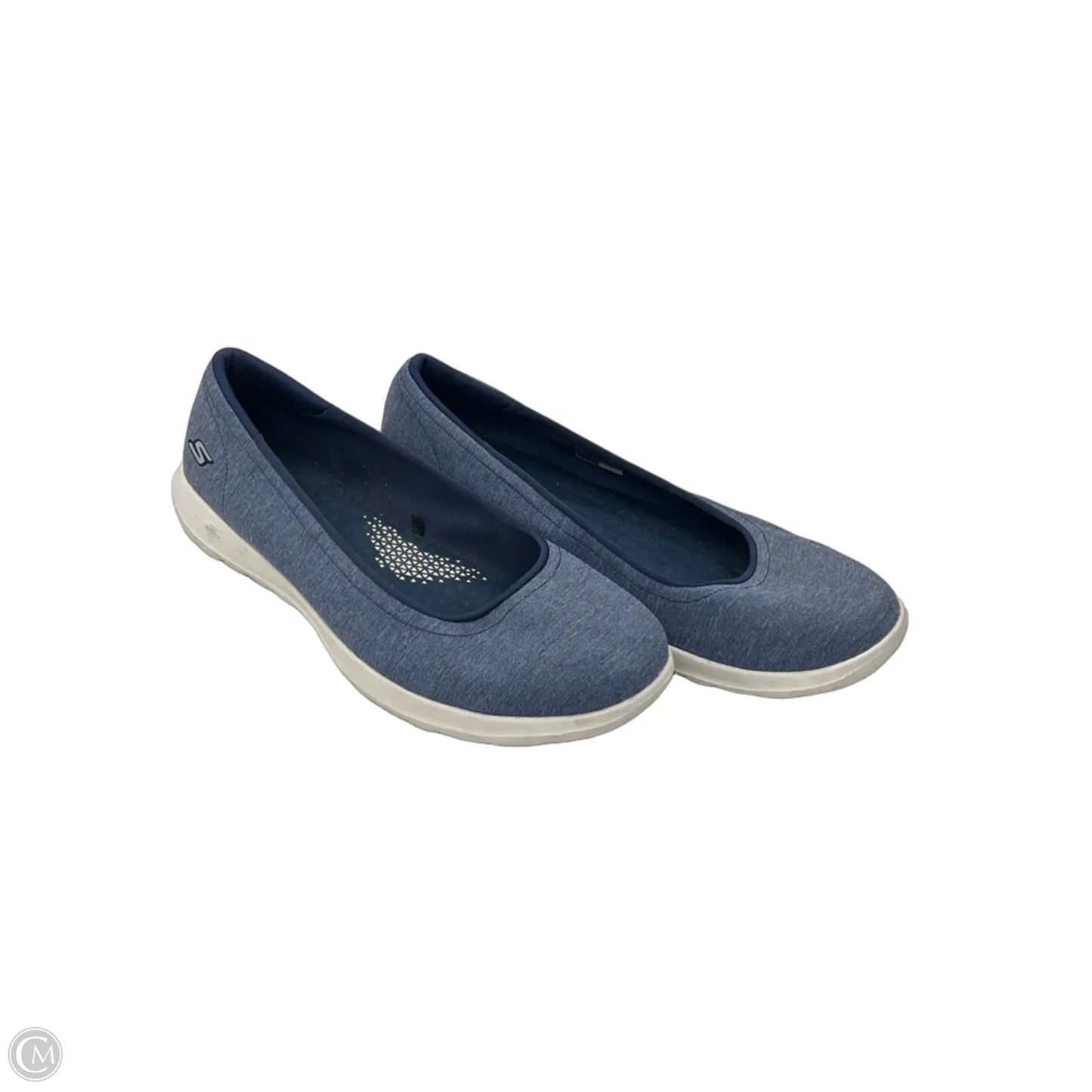 Shoes Flats By Skechers In Blue, Size: 11