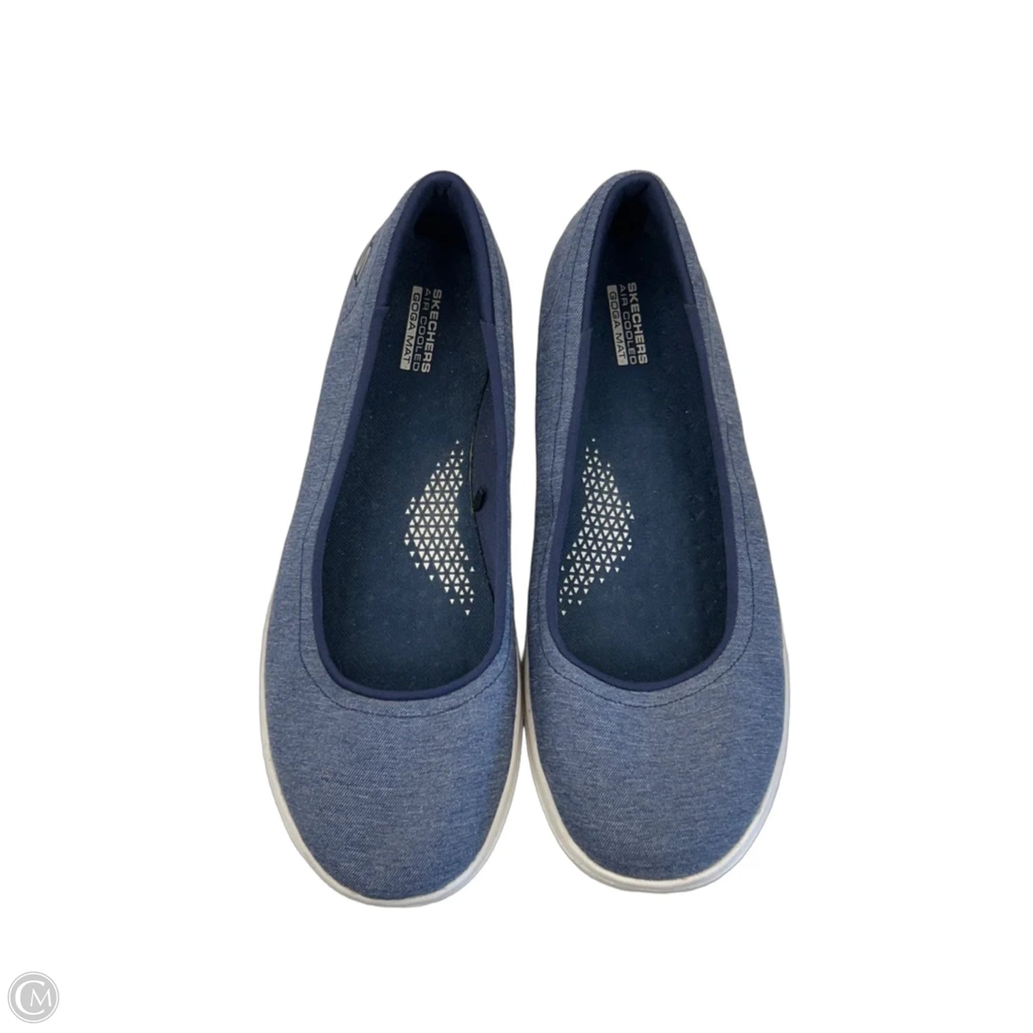 Shoes Flats By Skechers In Blue, Size: 11