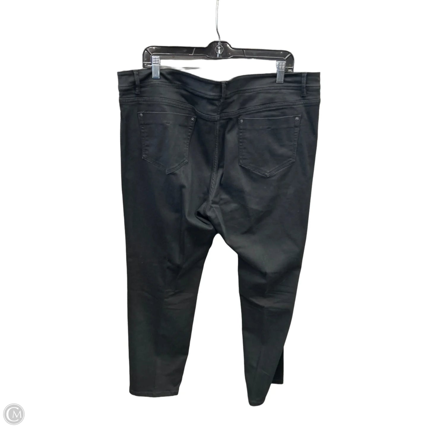Jeans Skinny By J. Jill In Black Denim, Size: 18
