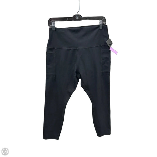 Athletic Leggings By Zobha In Black, Size: Xl