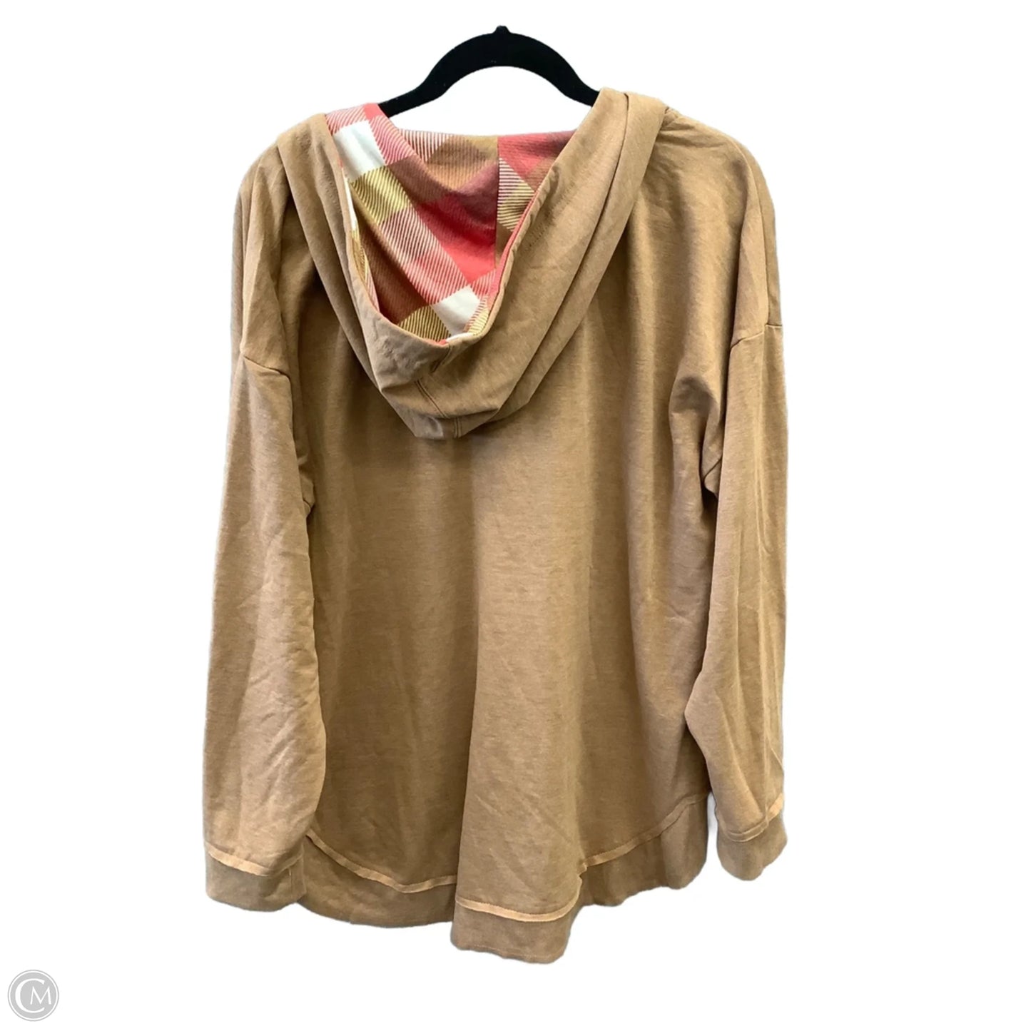 Sweatshirt Hoodie By Maurices In Brown, Size: Xxl