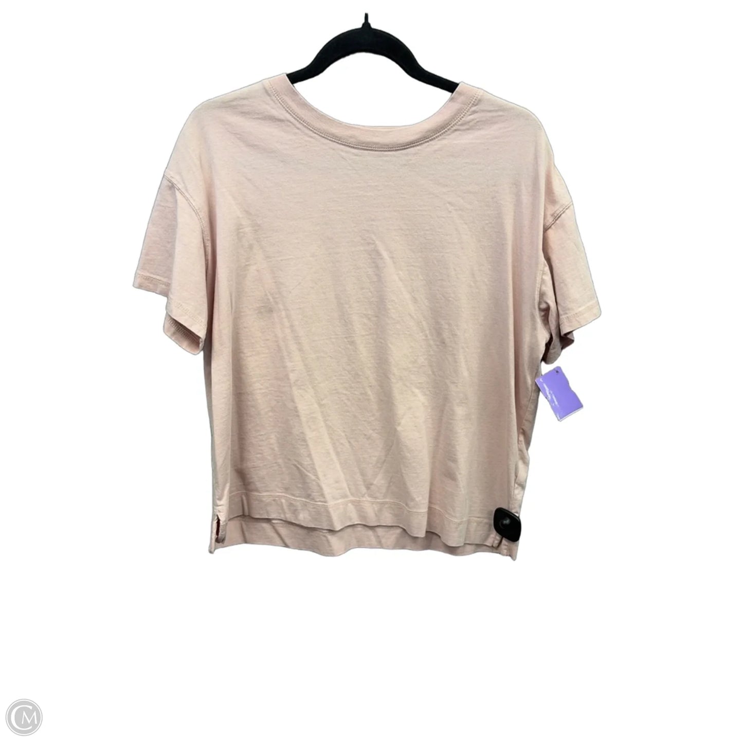 Top Short Sleeve Basic By Old Navy In Pink, Size: M