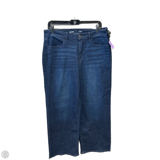 Jeans Wide Leg By Old Navy In Blue Denim, Size: 12