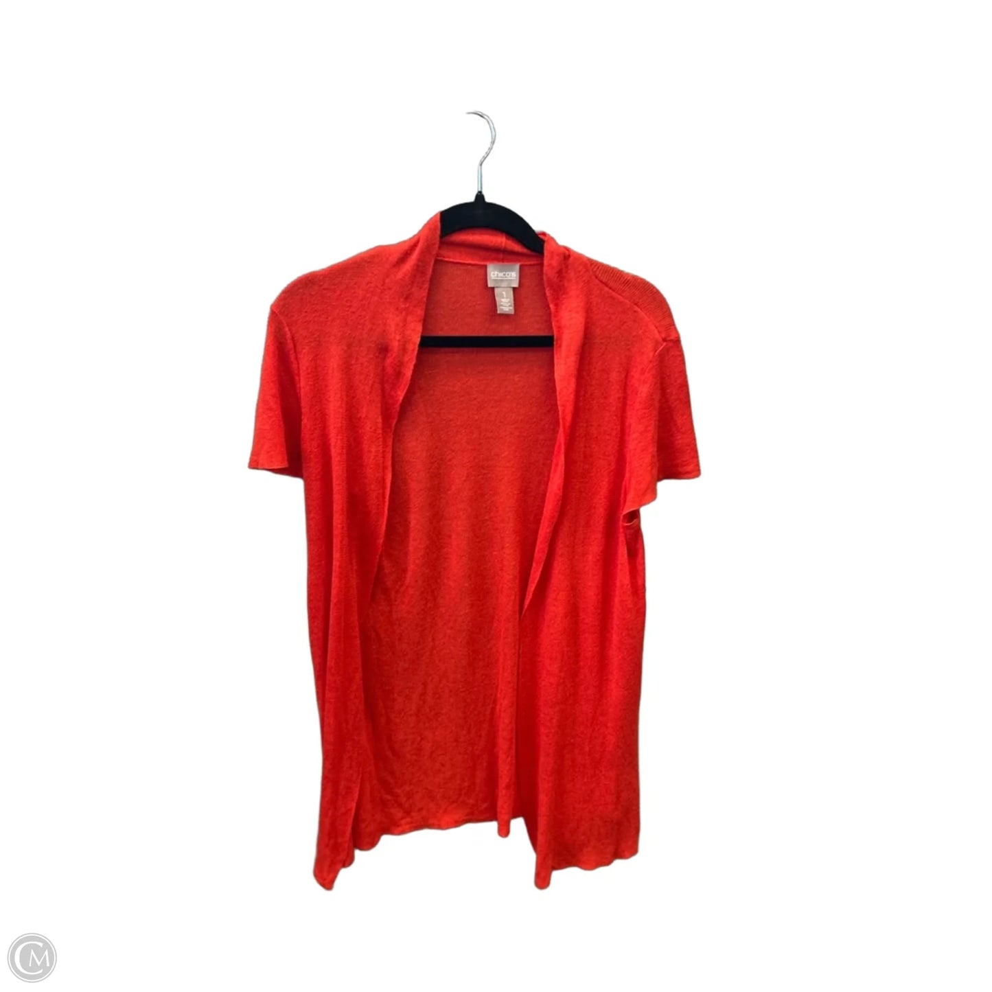 Cardigan By Chicos In Orange, Size: M