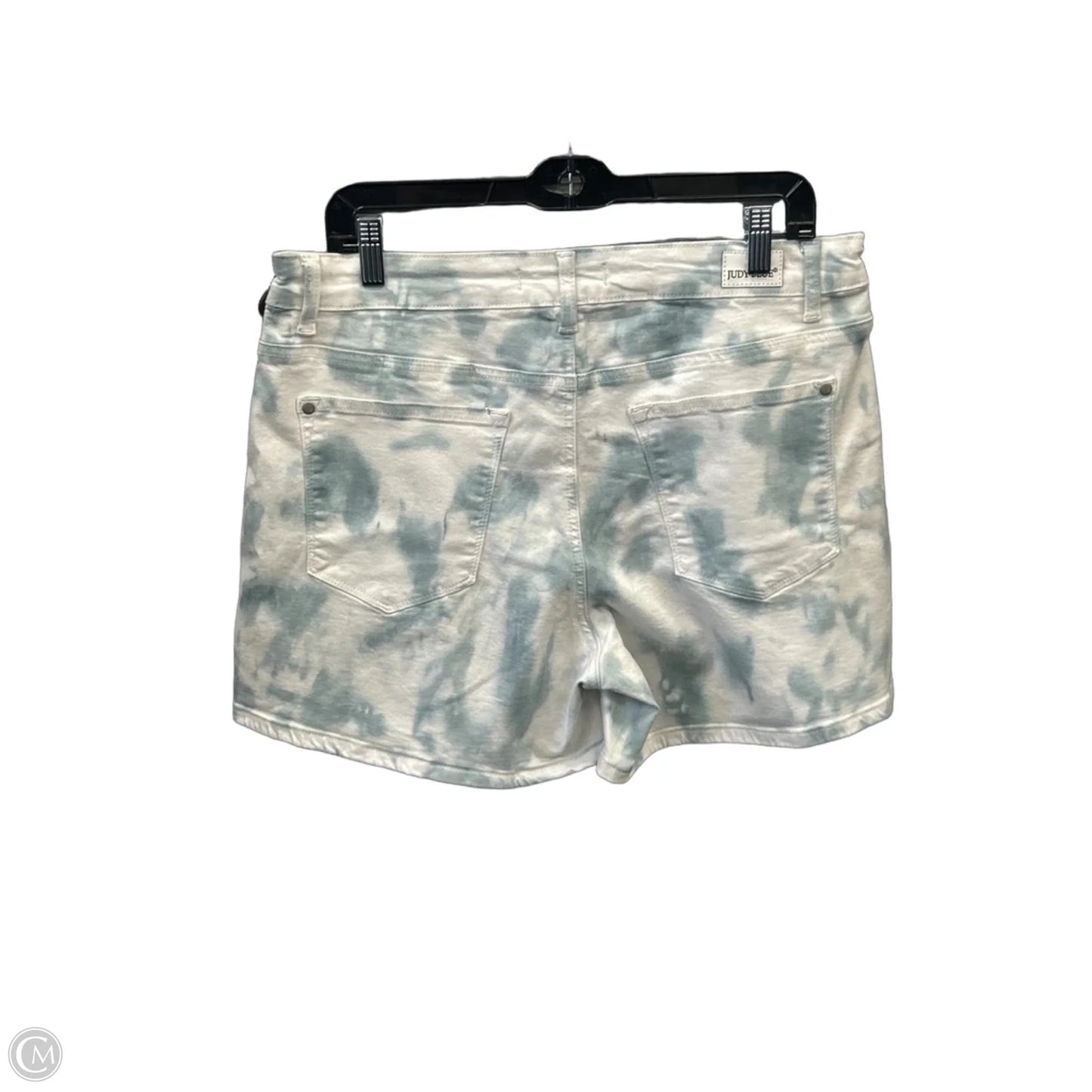 Shorts By Judy Blue In Tie Dye Print, Size: 16