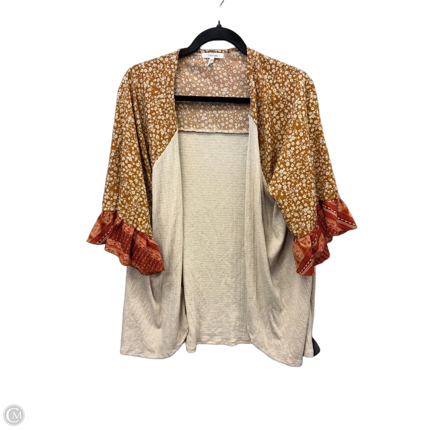Cardigan By Maurices In Brown, Size: Xxl