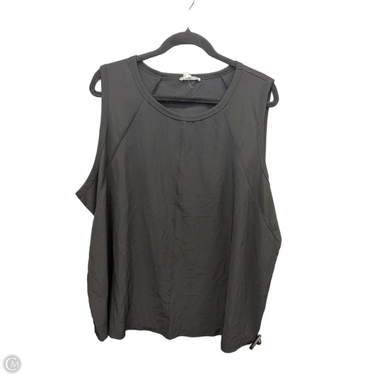 Top Sleeveless By Maurices In Black, Size: 3x