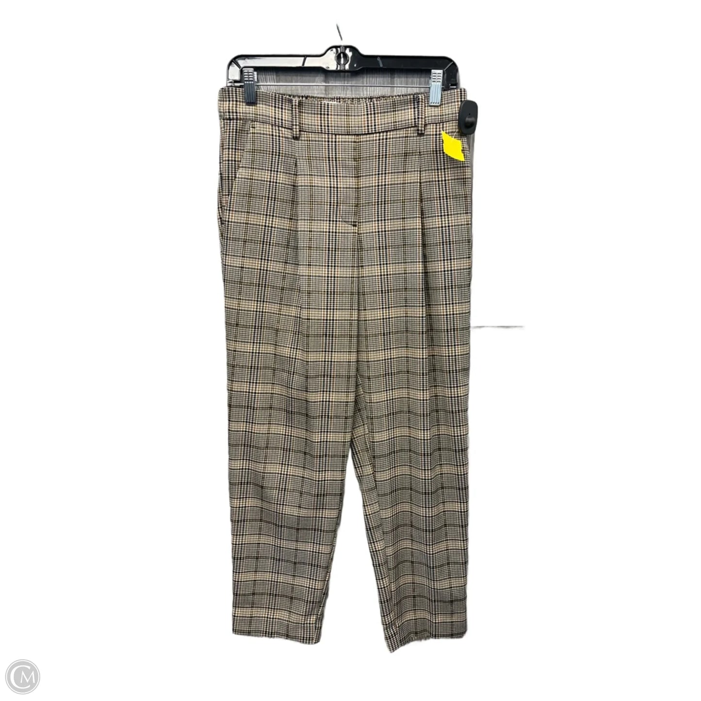 Pants Dress By Loft In Plaid Pattern, Size: 4